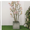 το τεχνητό σε δοχείο πάτωμα ύψους 160cm φυτεύει τη ζαλίζοντας διακόσμηση ρόδινο Sakura