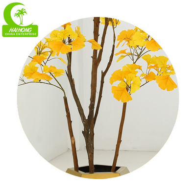 Anti Fading Easy To Care Height 170cm Artificial Ginkgo Tree All Season