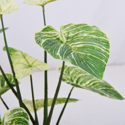 Modern Artificial Potted Floor Plants For Home And Garden Decoration Philodendron Birkin
