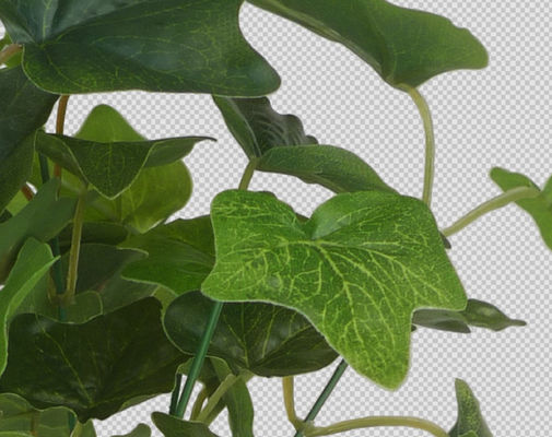 Fabric And Plastic 36pcs Leaves 36cm Artificial Ivy Bush , Fake Tree Branches 7pcs