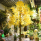 Σχεδόν φυσικό τελειωμένο τεχνητό δέντρο Ginkgo πλαστικός βρεφικός σταθμός πράσινων εγκαταστάσεων 10 ποδιών