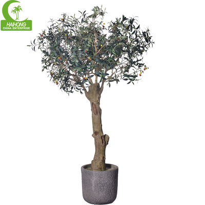 Customized Large Olive Artifical Tree Simulation Indoor Restaurant Decoration
